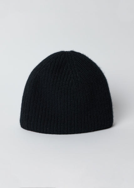 wagamama Cashmere Knit Cap ブラック KAFC309_BLACK_1_3247f40b-d7ea-