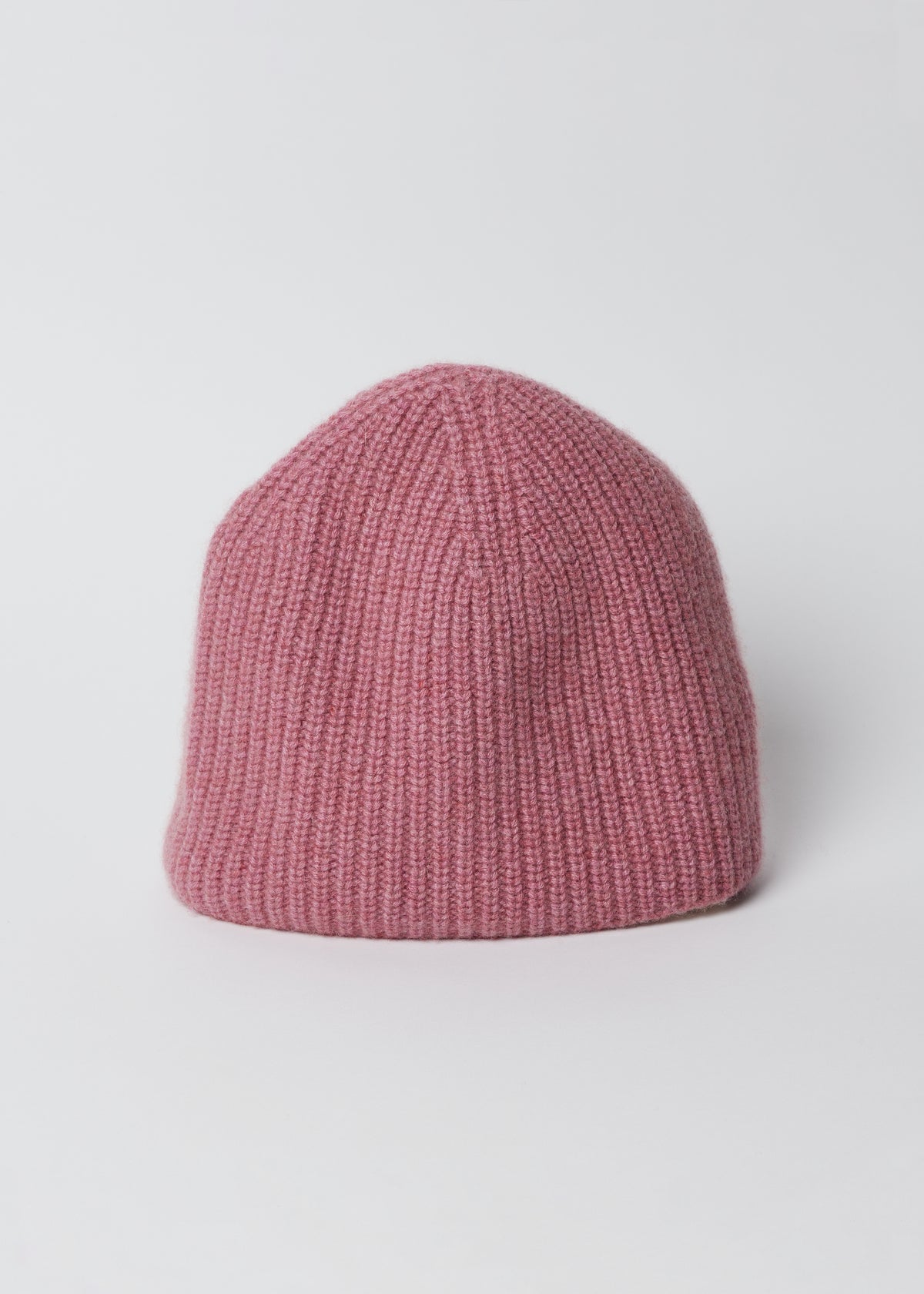 Autumn Cashmere Peace Sign In Pink Heart Knitted Hat Cap Women Lightweight Cashmere Pom Pom Hat, Cashmere Hat, Cashmere Pom  main image 2