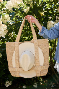 The Original Straw Traveler Bag