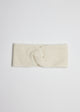 Ivory cashmere headband