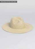 Tan perforated and vented sun hat