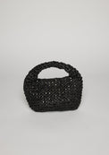 Black small slouch bag