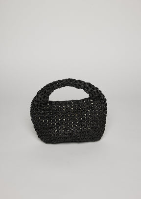 Black small slouch bag