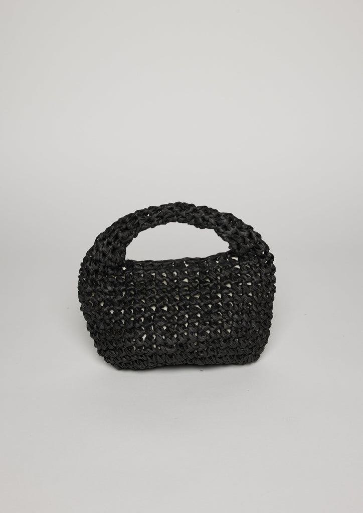 Micro Slouch Bag- Black