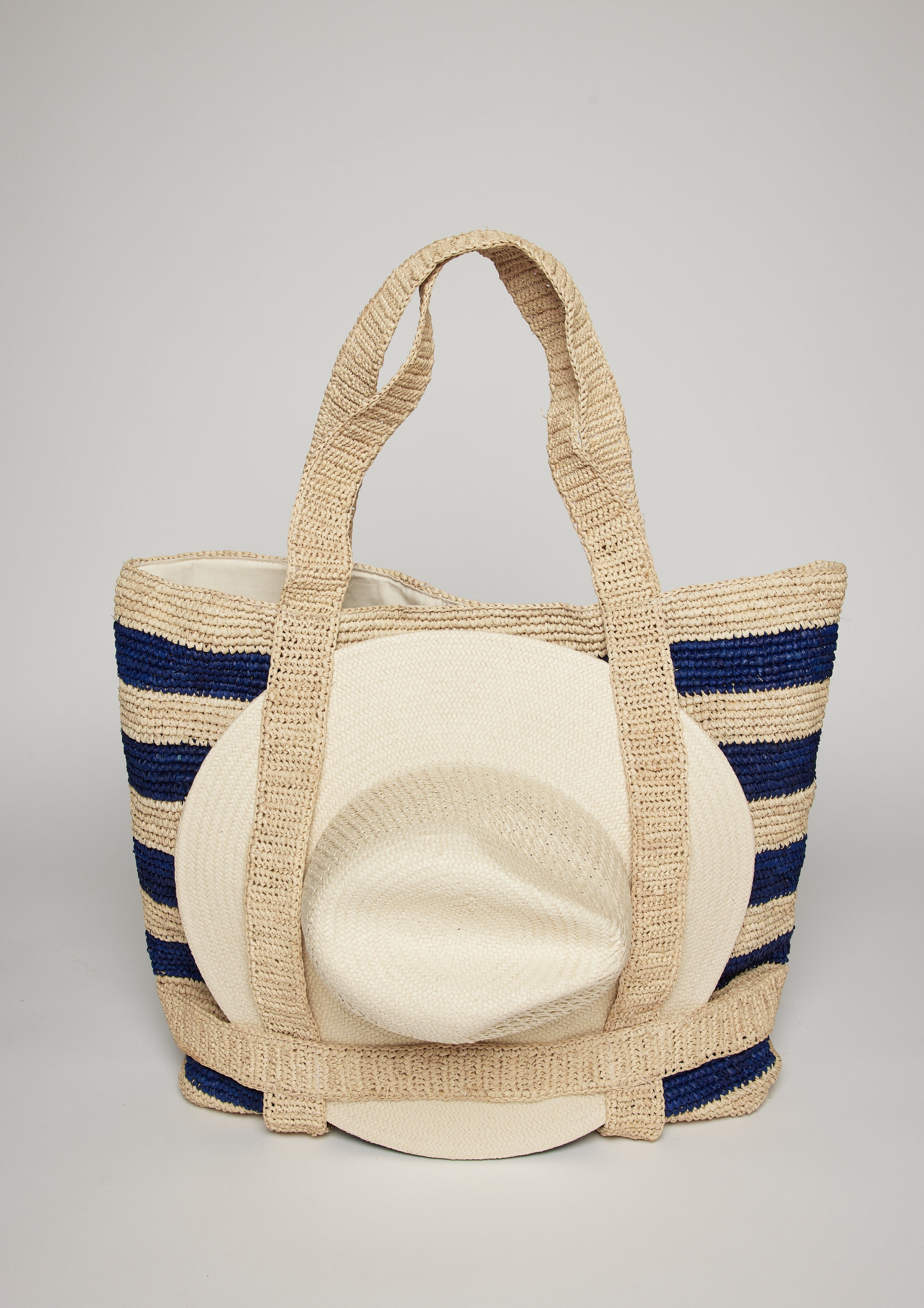 straw beach bag