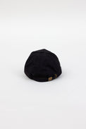 back of black rain cap