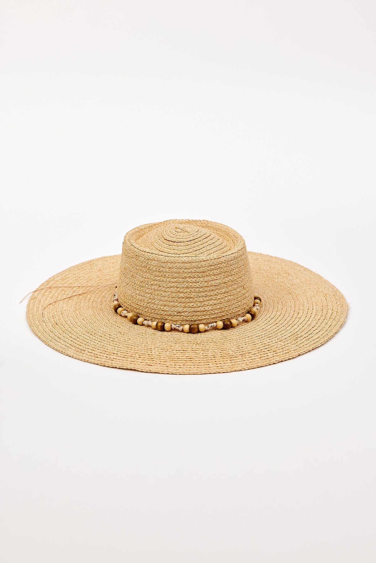 Kallina Sun Hat with Beads and Shells NWT Shelly Sun Hat | Pistil Designs main image 3