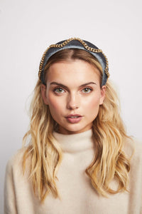 Hat Attack x Kapsule Billie Headband- Dusty Blue