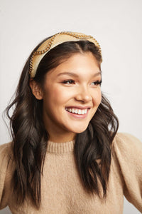 Hat Attack x Kapsule Billie Headband- Nude