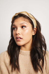 Hat Attack x Kapsule Billie Headband- Nude