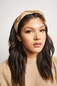 Hat Attack x Kapsule Billie Headband- Nude