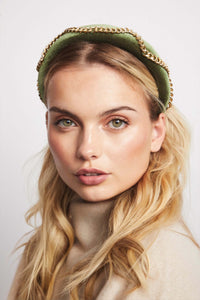 Hat Attack x Kapsule Billie Headband- Olive