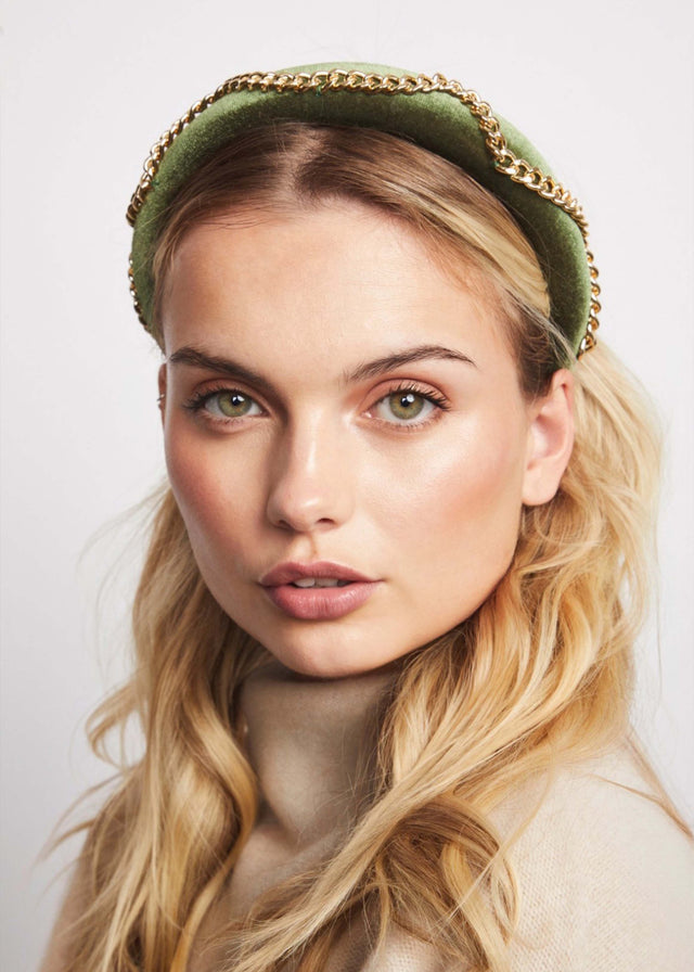 Hat Attack x Kapsule Billie Headband- Olive
