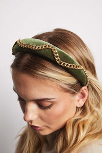 Hat Attack x Kapsule Billie Headband- Olive
