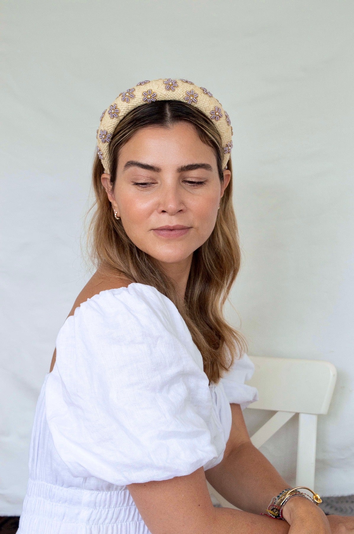 Hat Attack x Kapsule Fleur Headband- Lavender