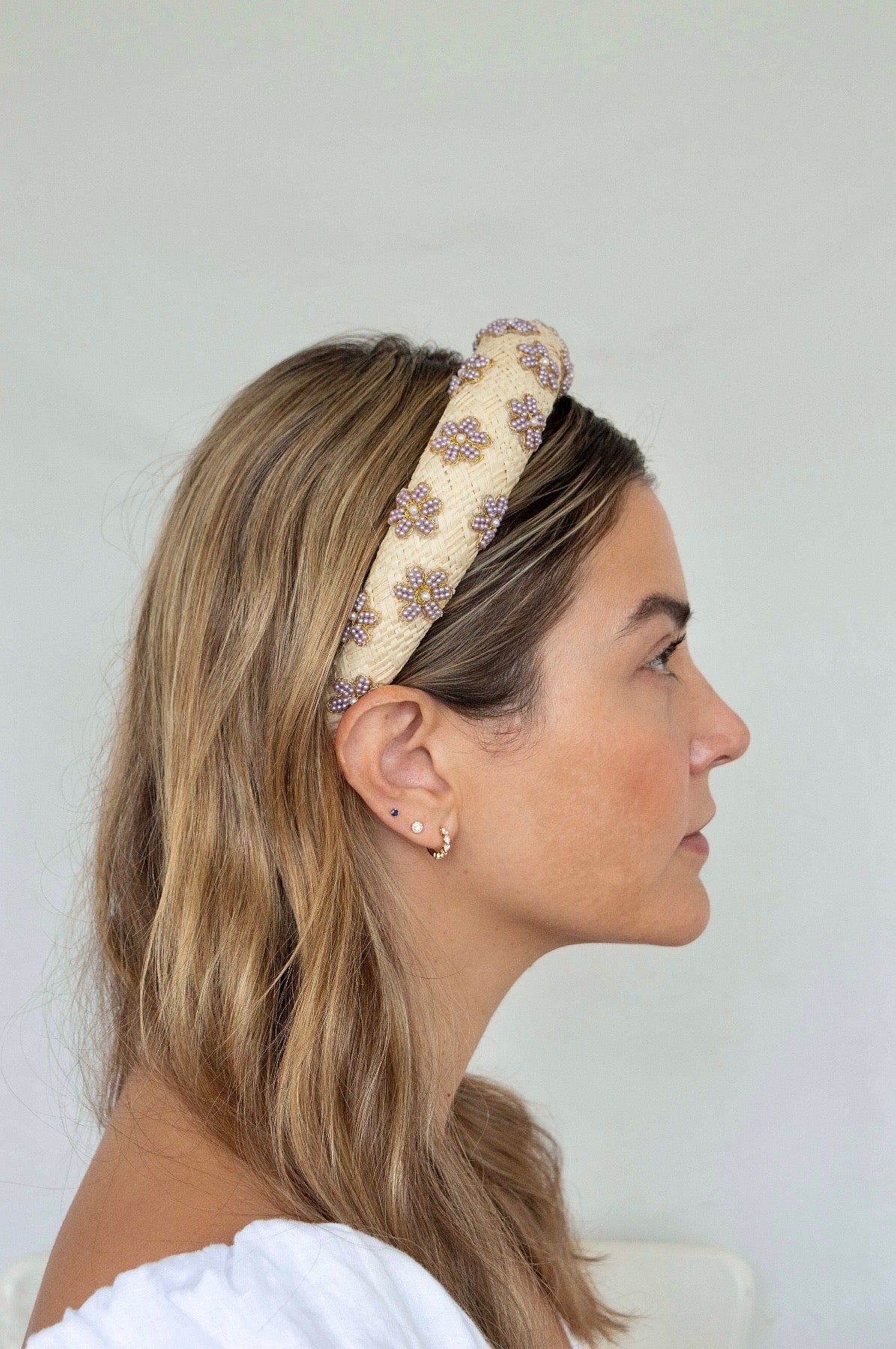 Hat Attack x Kapsule Fleur Headband- Lavender