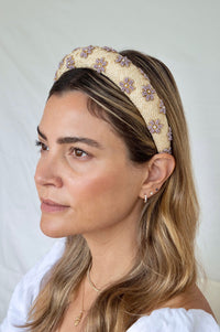 Hat Attack x Kapsule Fleur Headband- Lavender