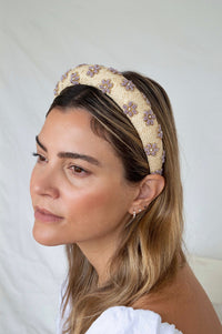 Hat Attack x Kapsule Fleur Headband- Lavender
