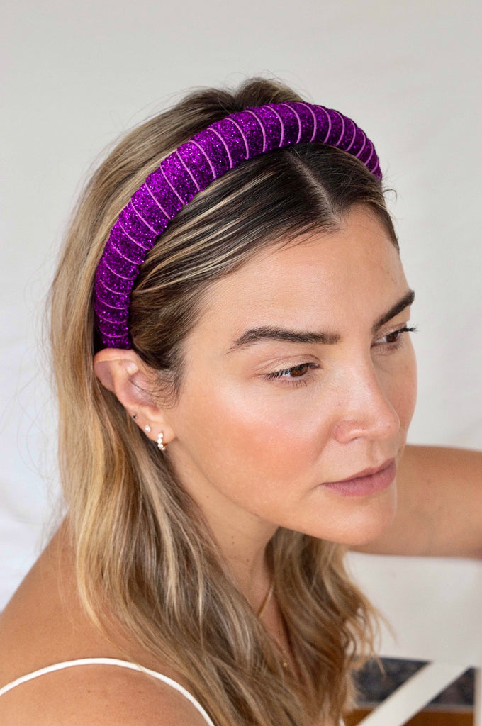 Hat Attack x Kapsule Marin Headband- Purple