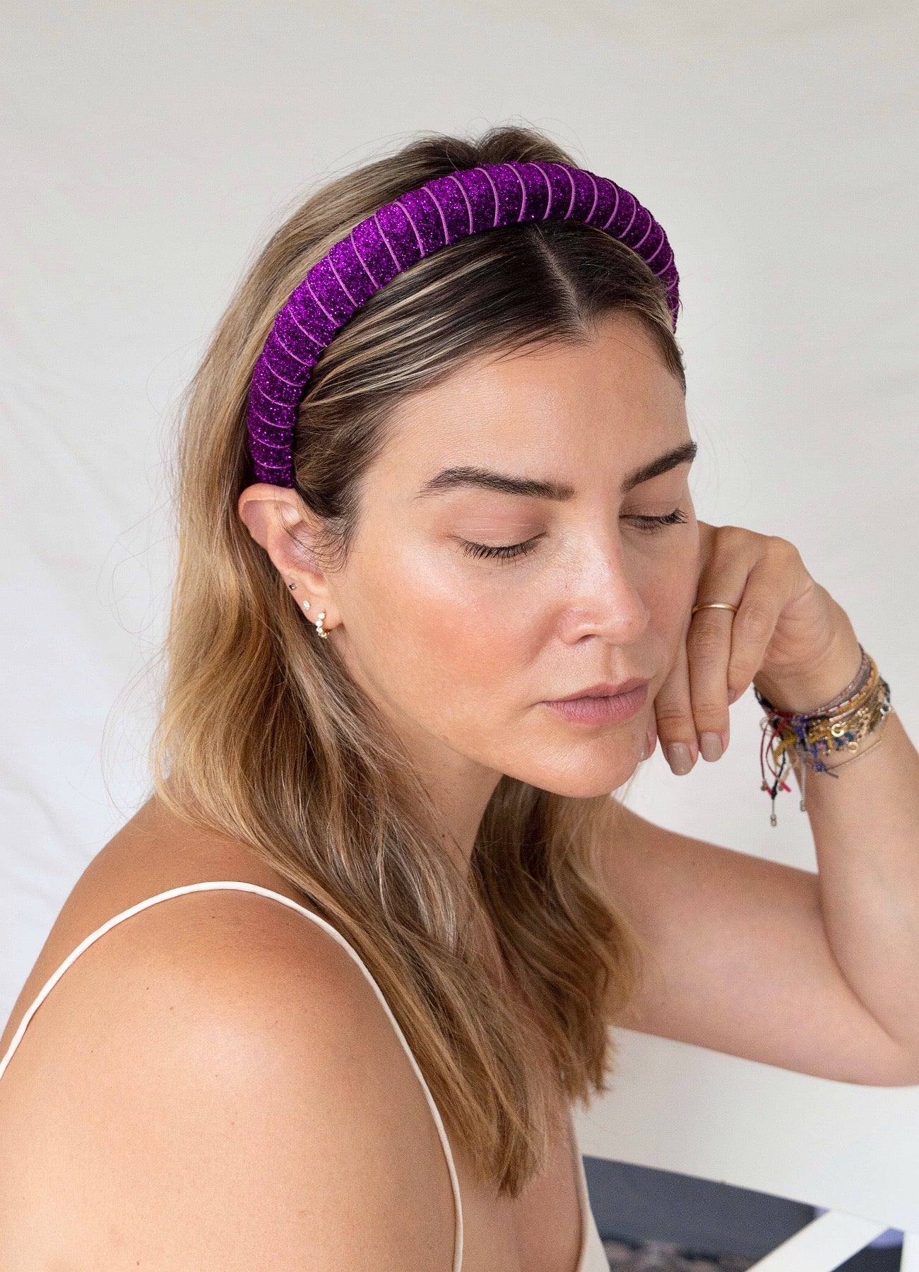 Hat Attack x Kapsule Marin Headband- Purple