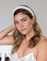 Hat Attack x Kapsule Marin Headband- White