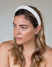 Hat Attack x Kapsule Marin Headband- White