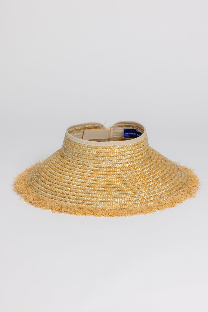 Wheat straw visor