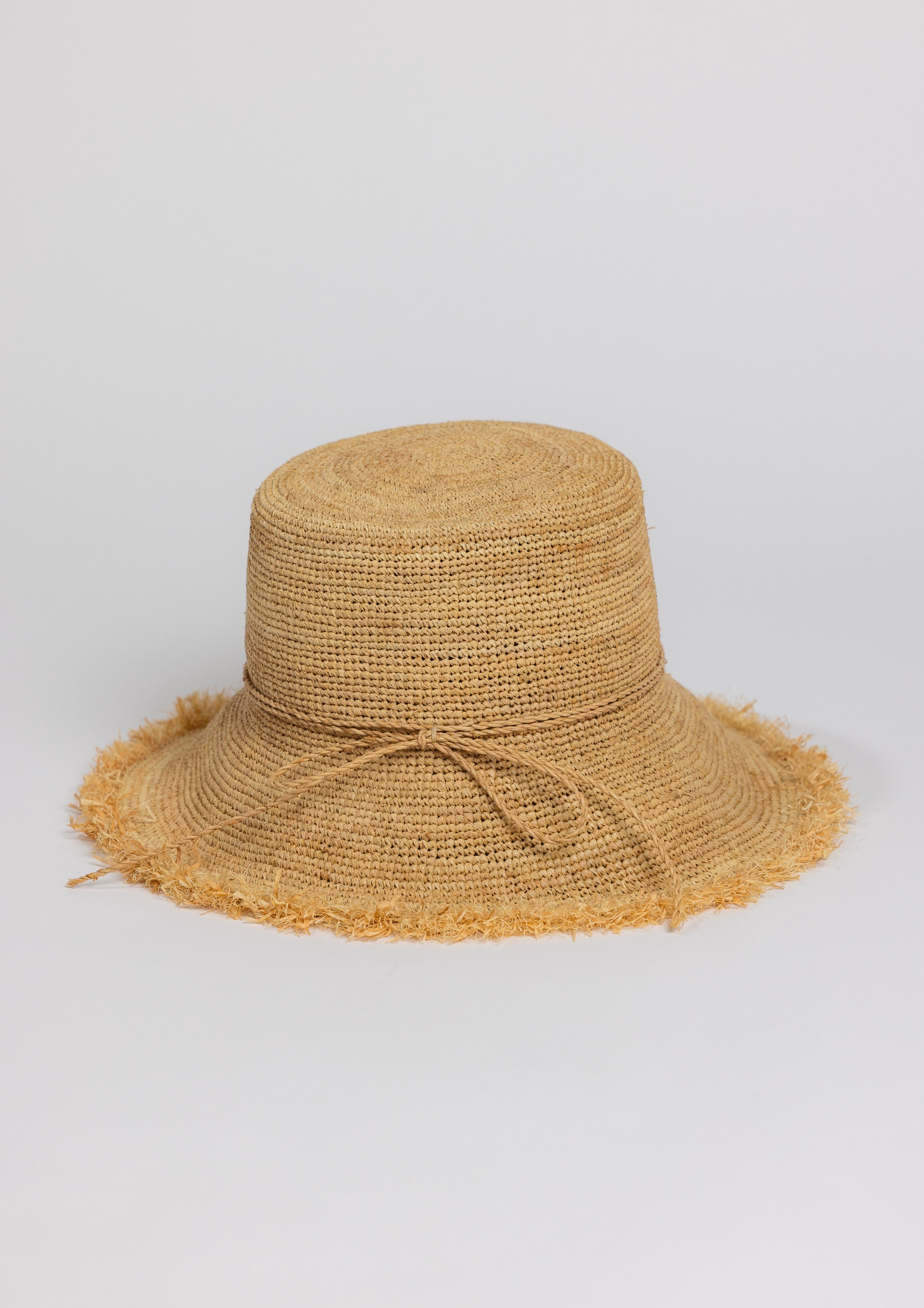 Packable Raffia Bucket Hat – Hat Attack New York