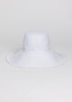 Canvas Packable Bucket Hat in white