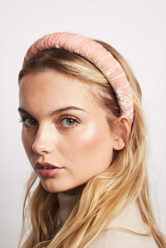 Hat Attack x Kapsule Palmer Headband- Dusty Rose